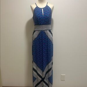 London Times Halter Maxi Dress